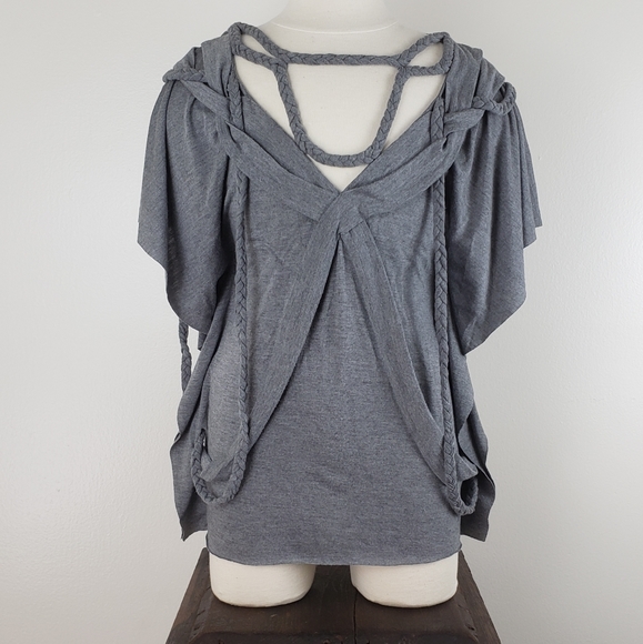 Corey Lynn Carlter Heathered Gray Top - Picture 2 of 7